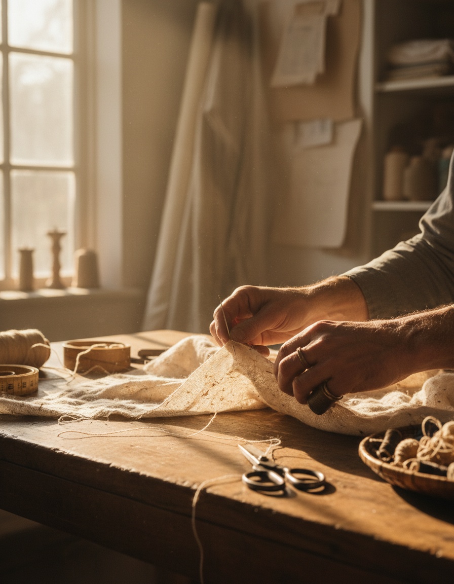 hand crafting cloth